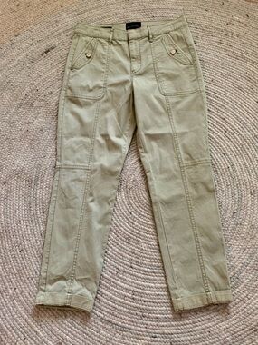 WHBM High rise slim ankle pants